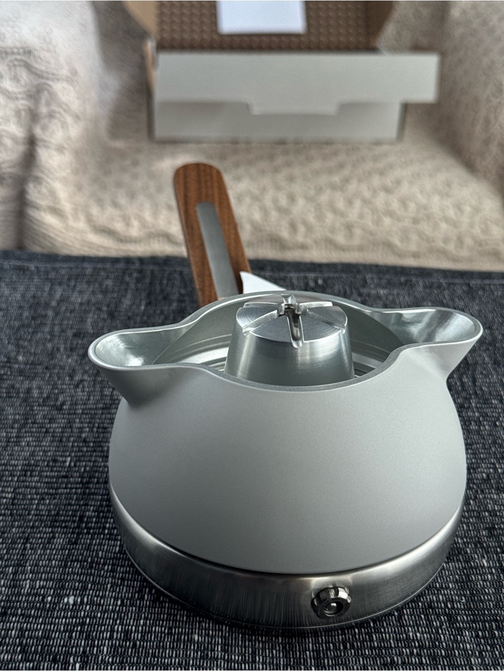 ORB ONE Stovetop Moka Pot Coffee Maker Light Grey #1